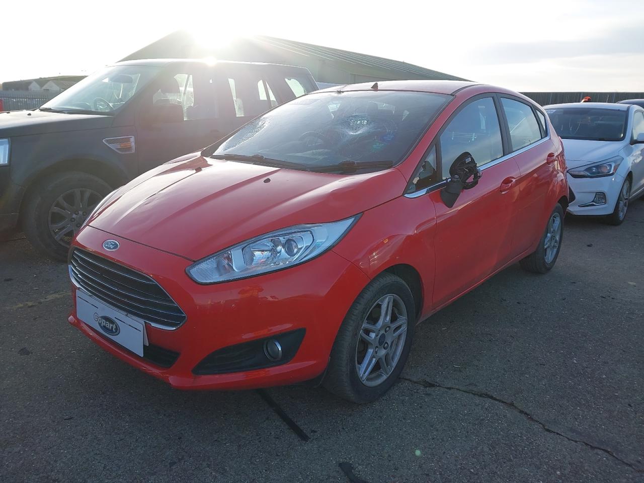 FORD FIESTA ZET 2013. Lot# 40993364. VIN WF0DXXGAKDDA10694. Photo 1